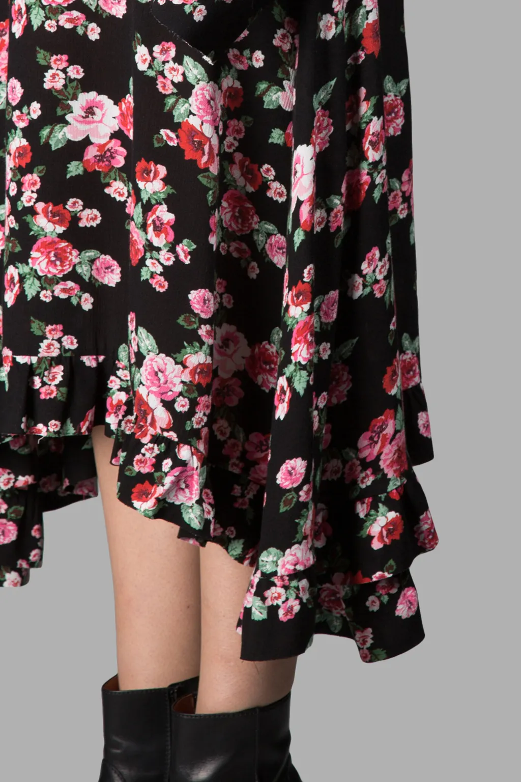 Floral Ruffle Dress