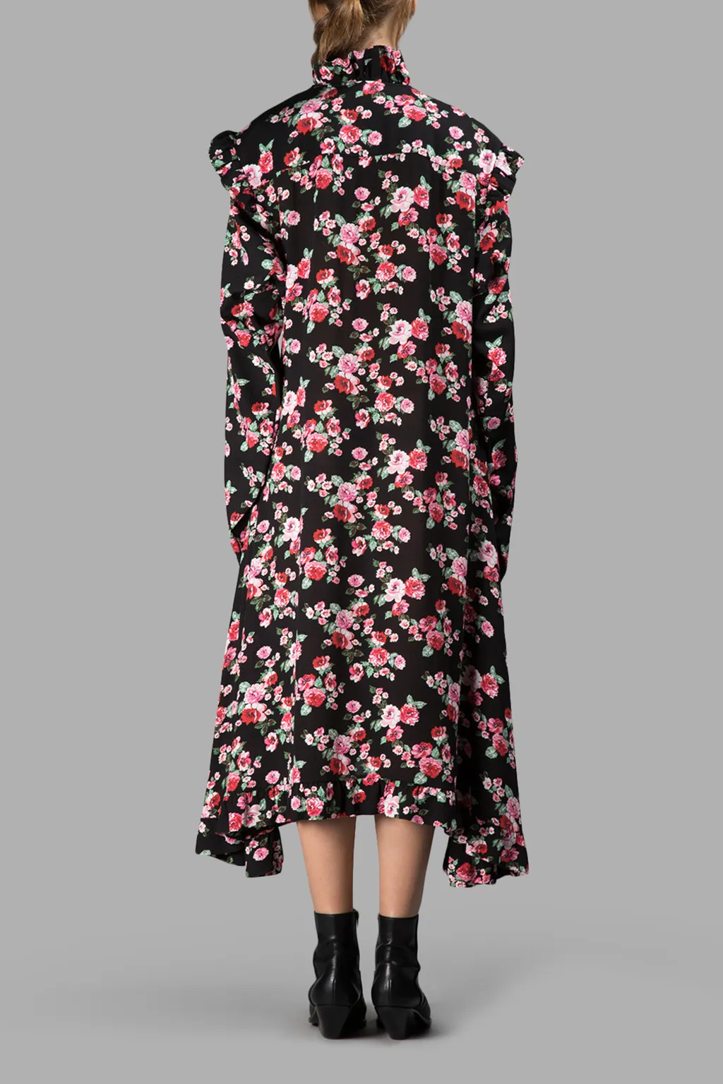 Floral Ruffle Dress