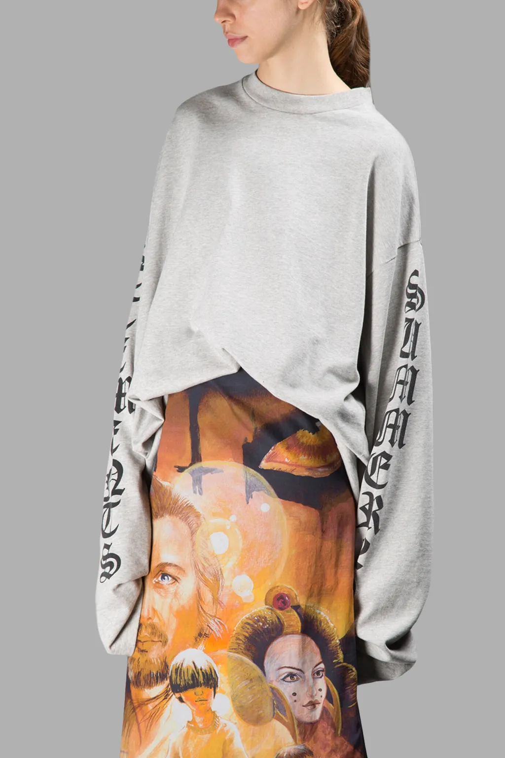 Grey Logo Longsleeve