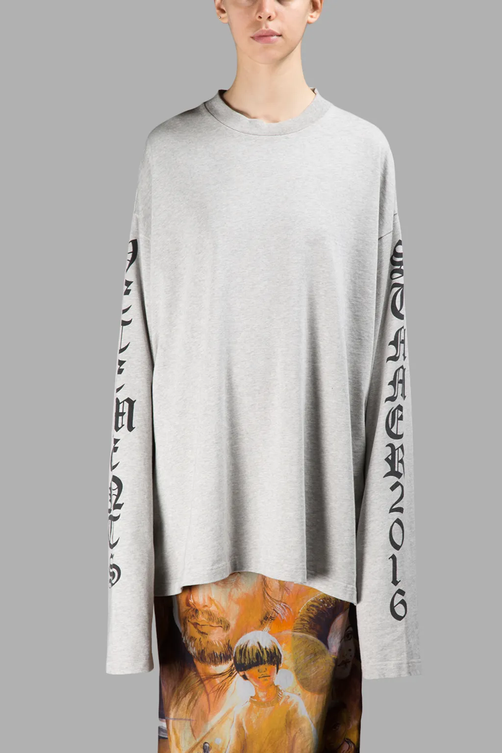 Grey Logo Longsleeve