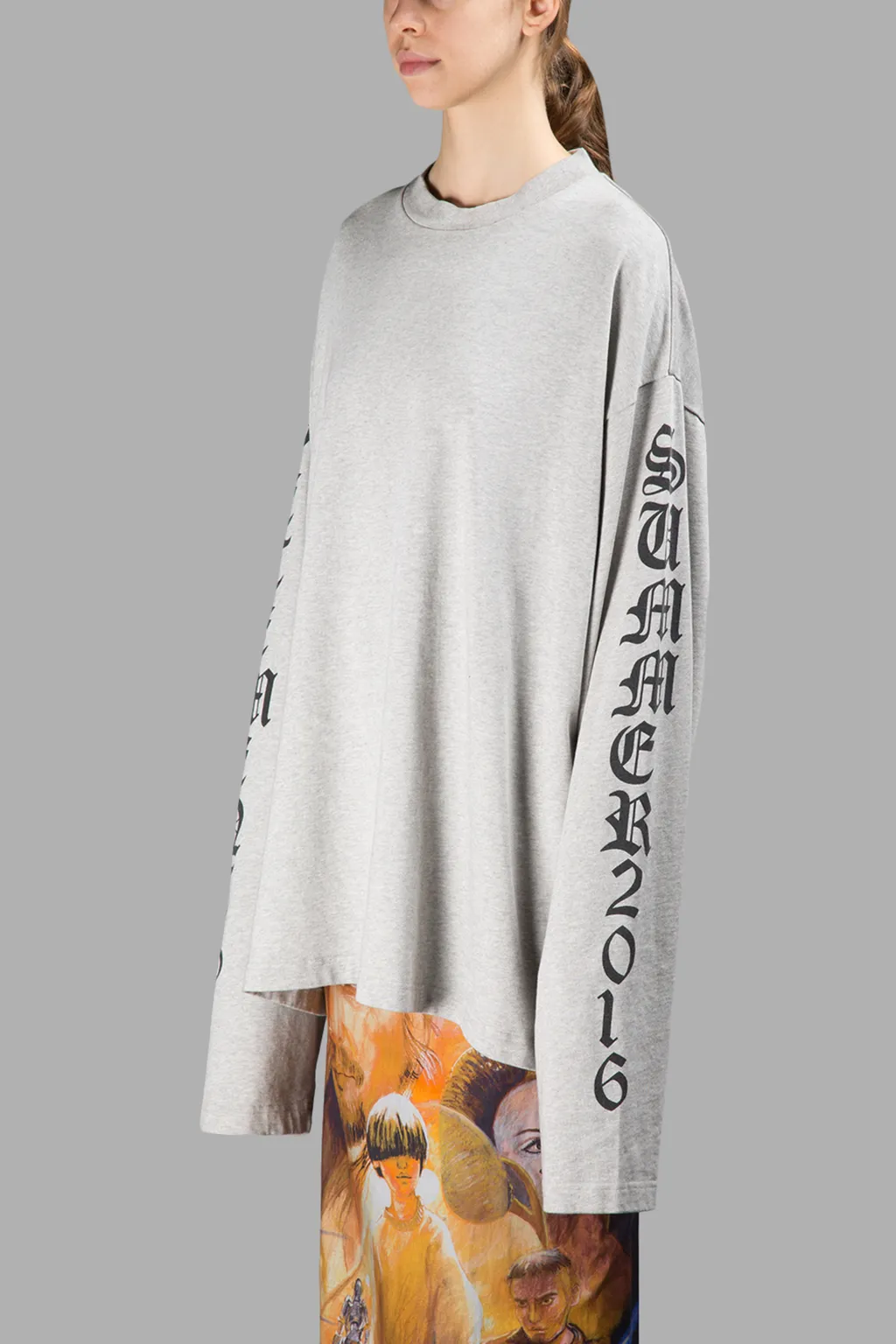 Grey Logo Longsleeve