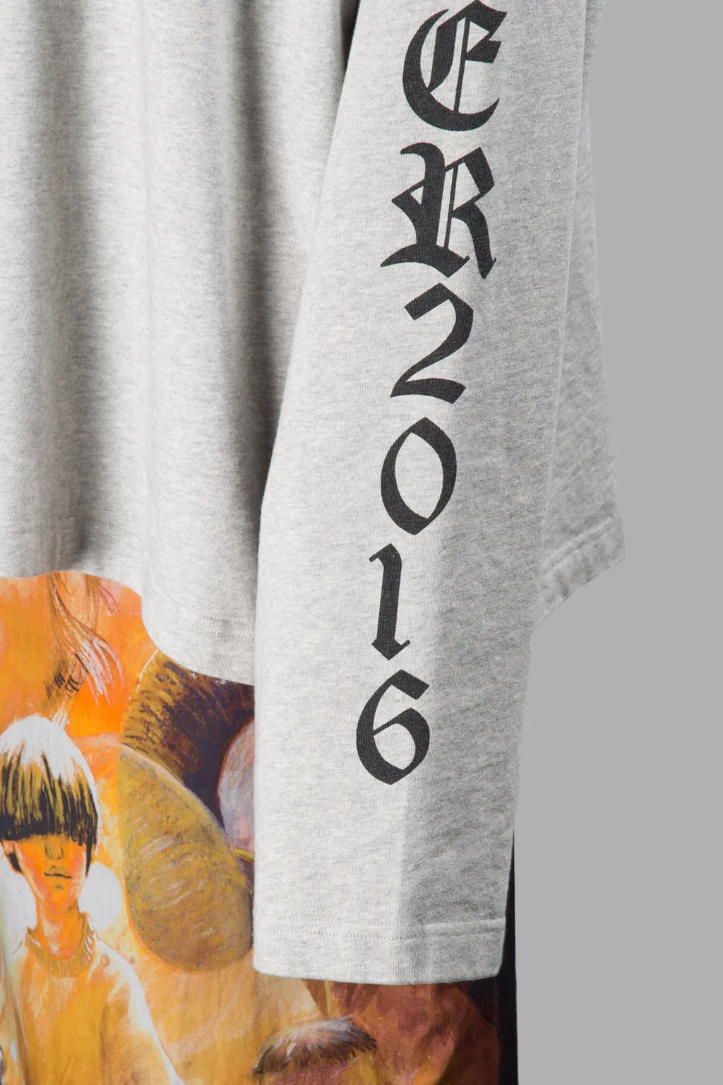 Grey Logo Longsleeve