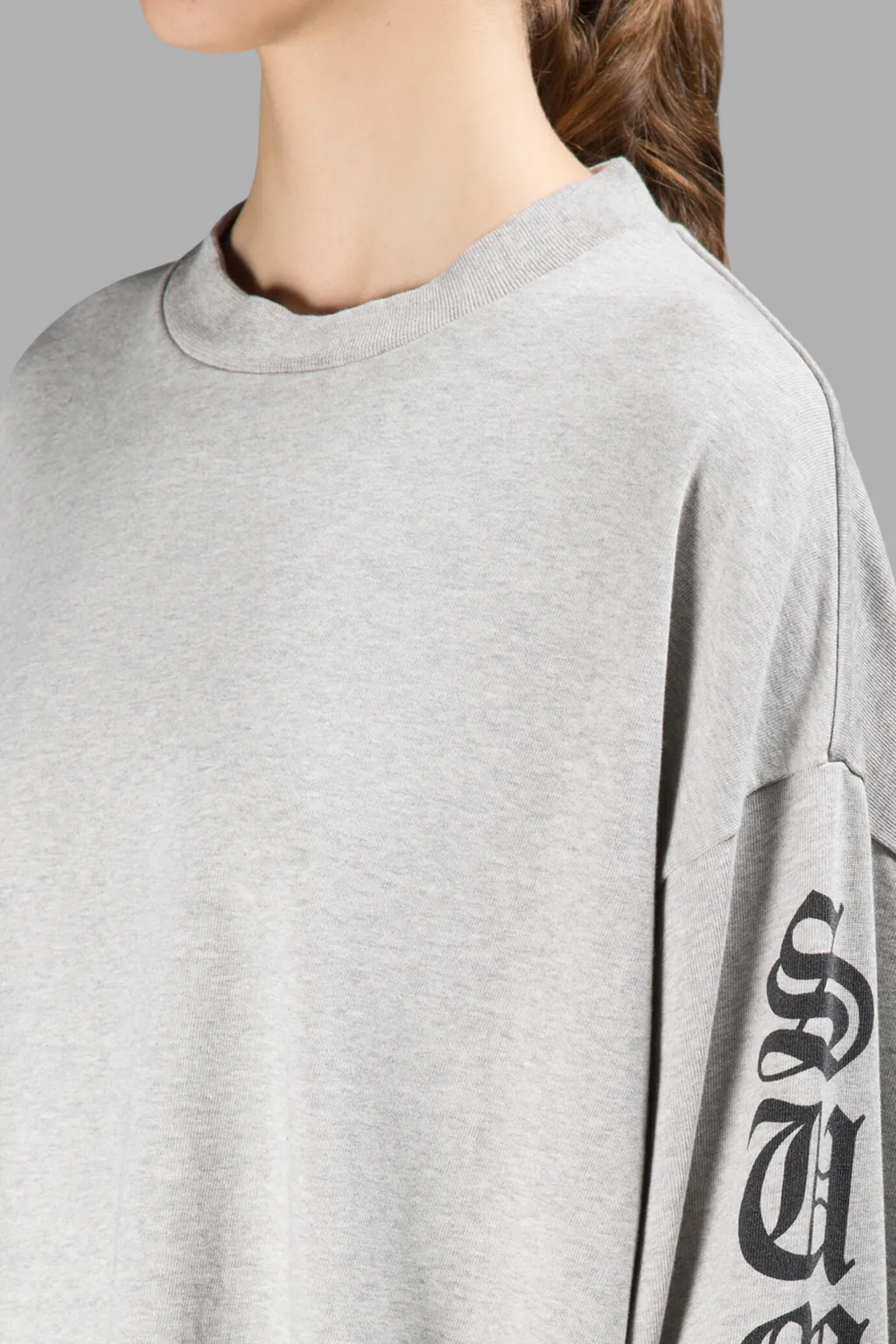 Grey Logo Longsleeve