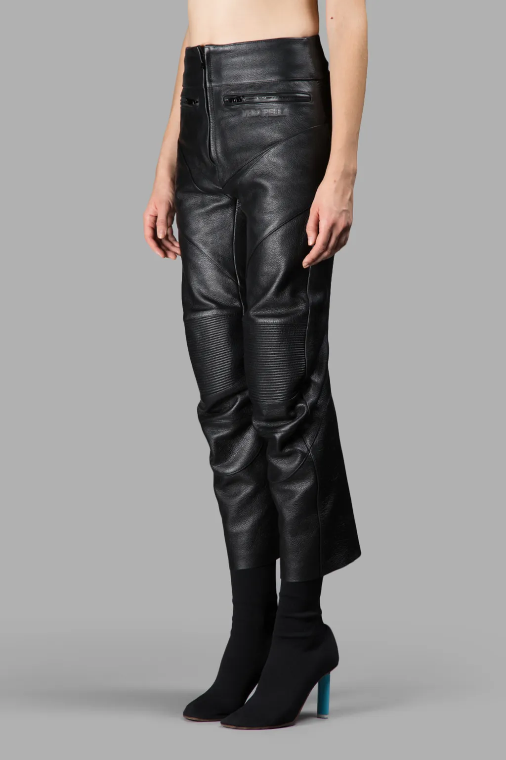 Leather Biker Trousers