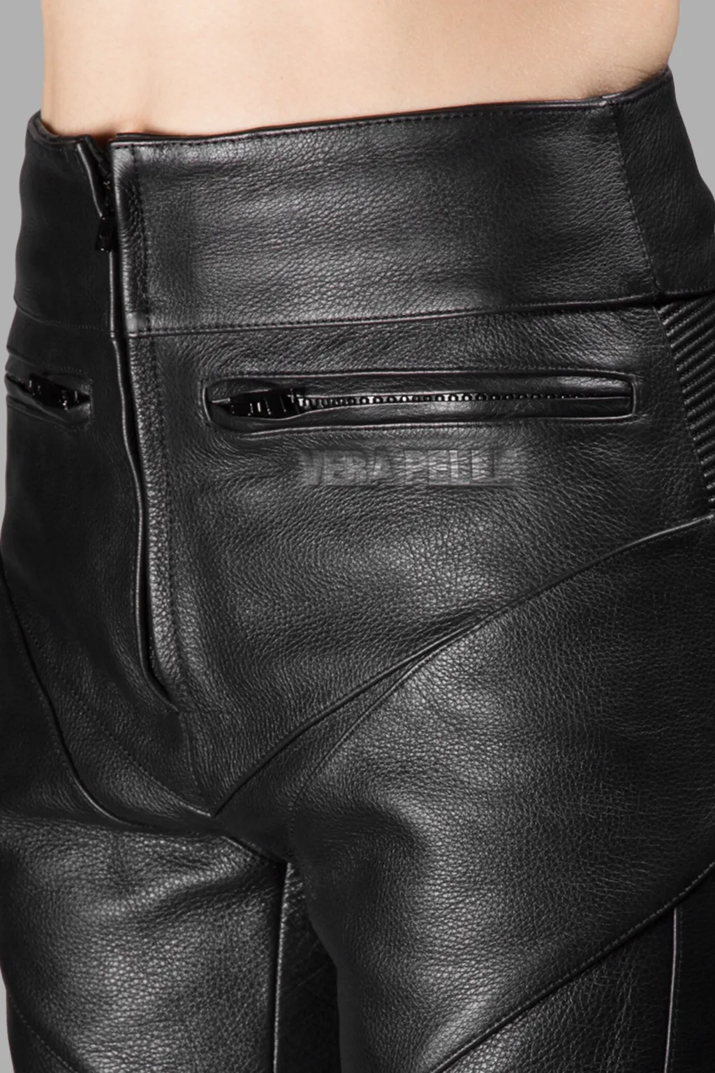 Leather Biker Trousers