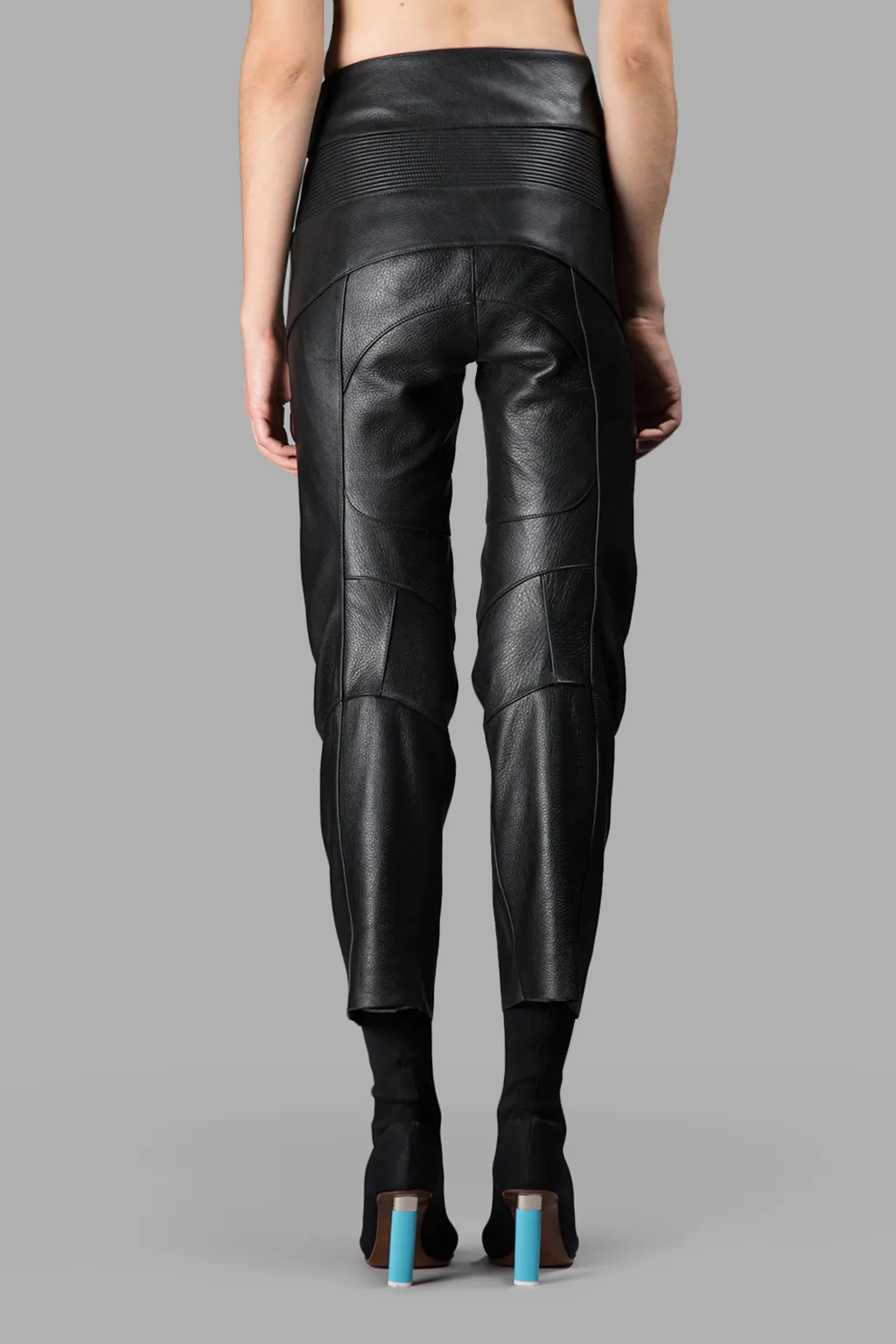 Leather Biker Trousers