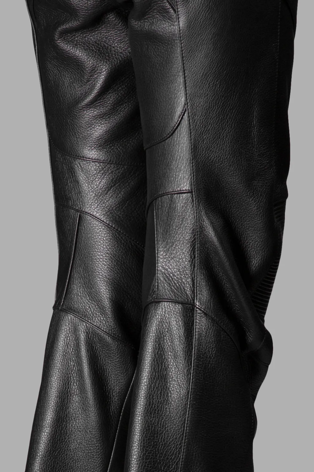 Leather Biker Trousers