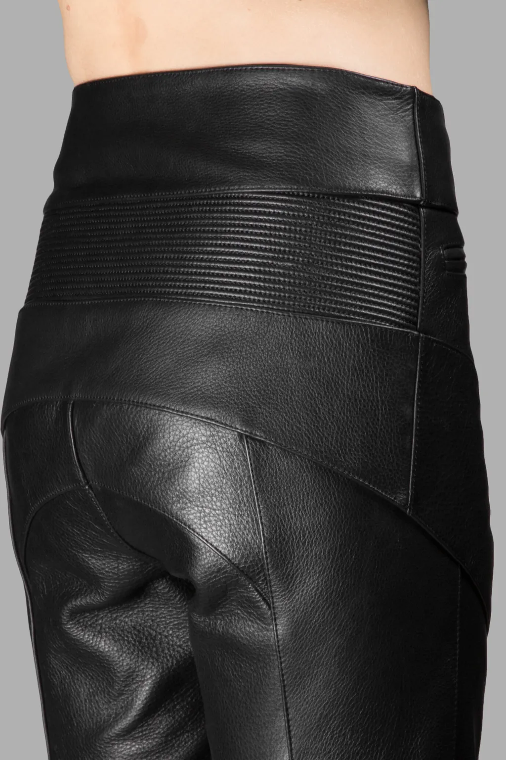 Leather Biker Trousers