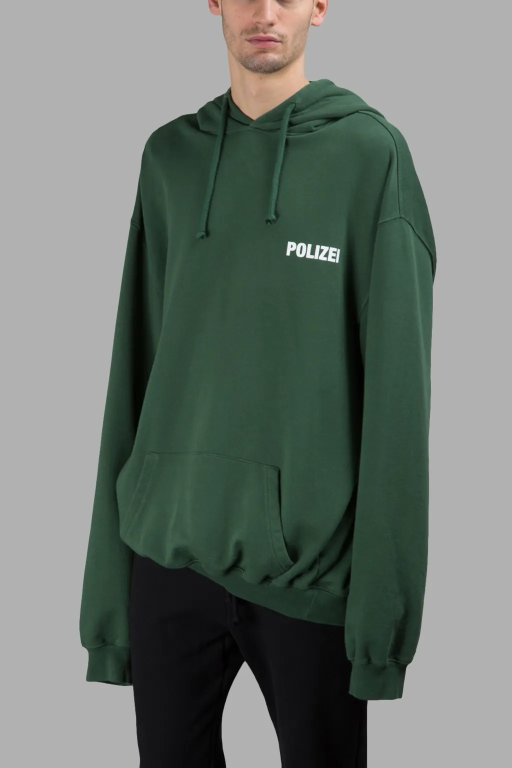Polizei Oversized Hoodie