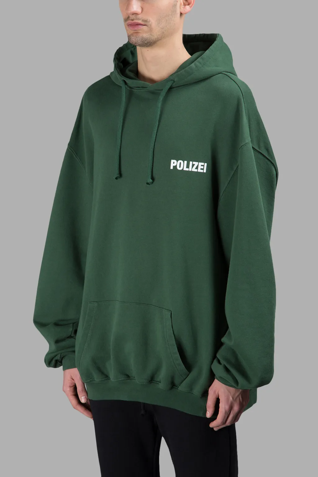 Polizei Oversized Hoodie