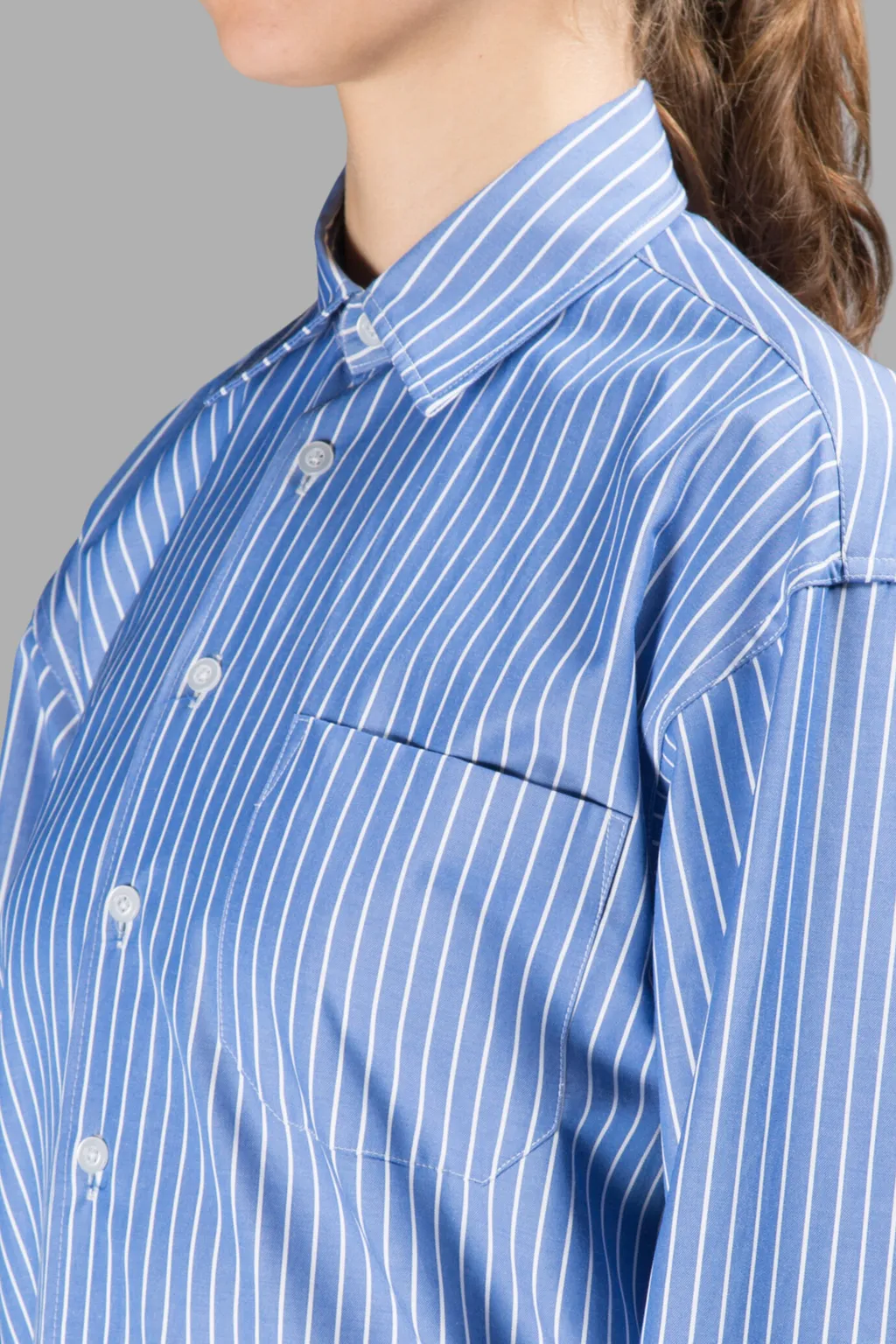 Striped Shirt Dress