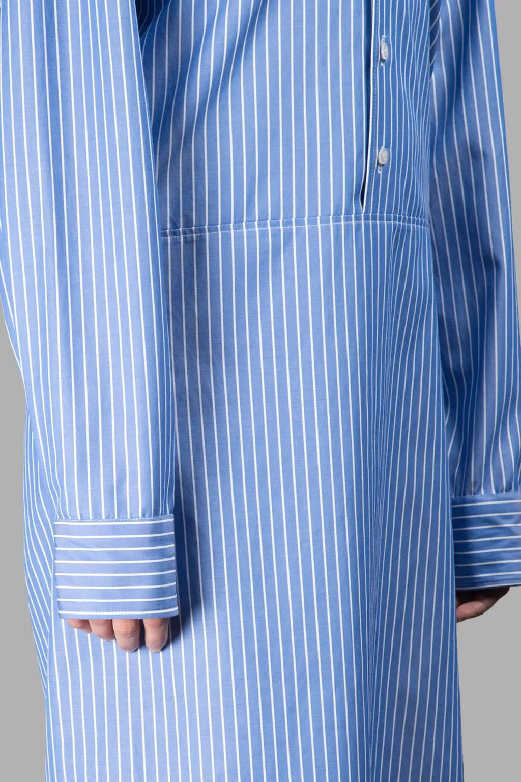 Striped Shirt Dress