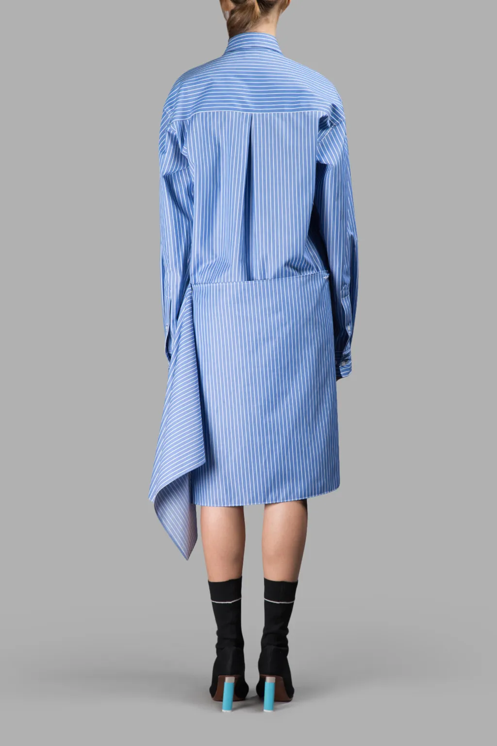 Striped Shirt Dress