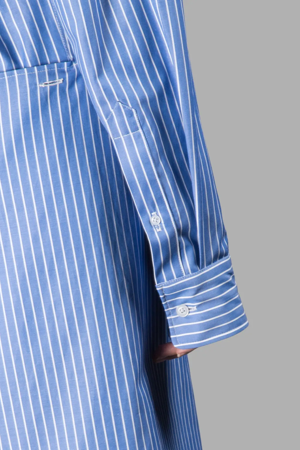 Striped Shirt Dress
