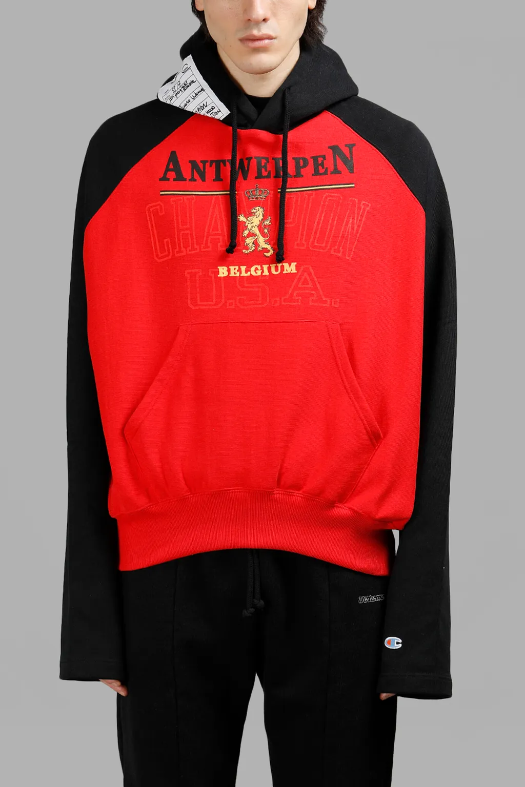 Antwerp Champion Hoodie Red