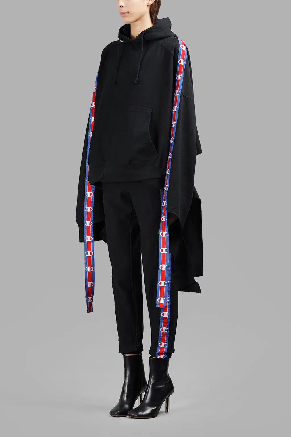 Black Champion Tapes Hoodie