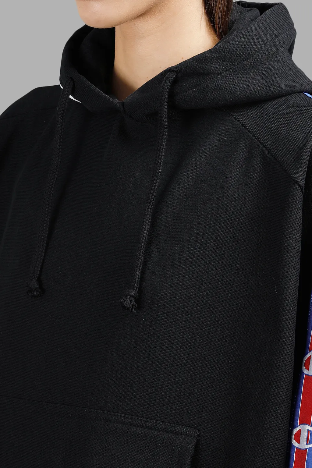 Black Champion Tapes Hoodie