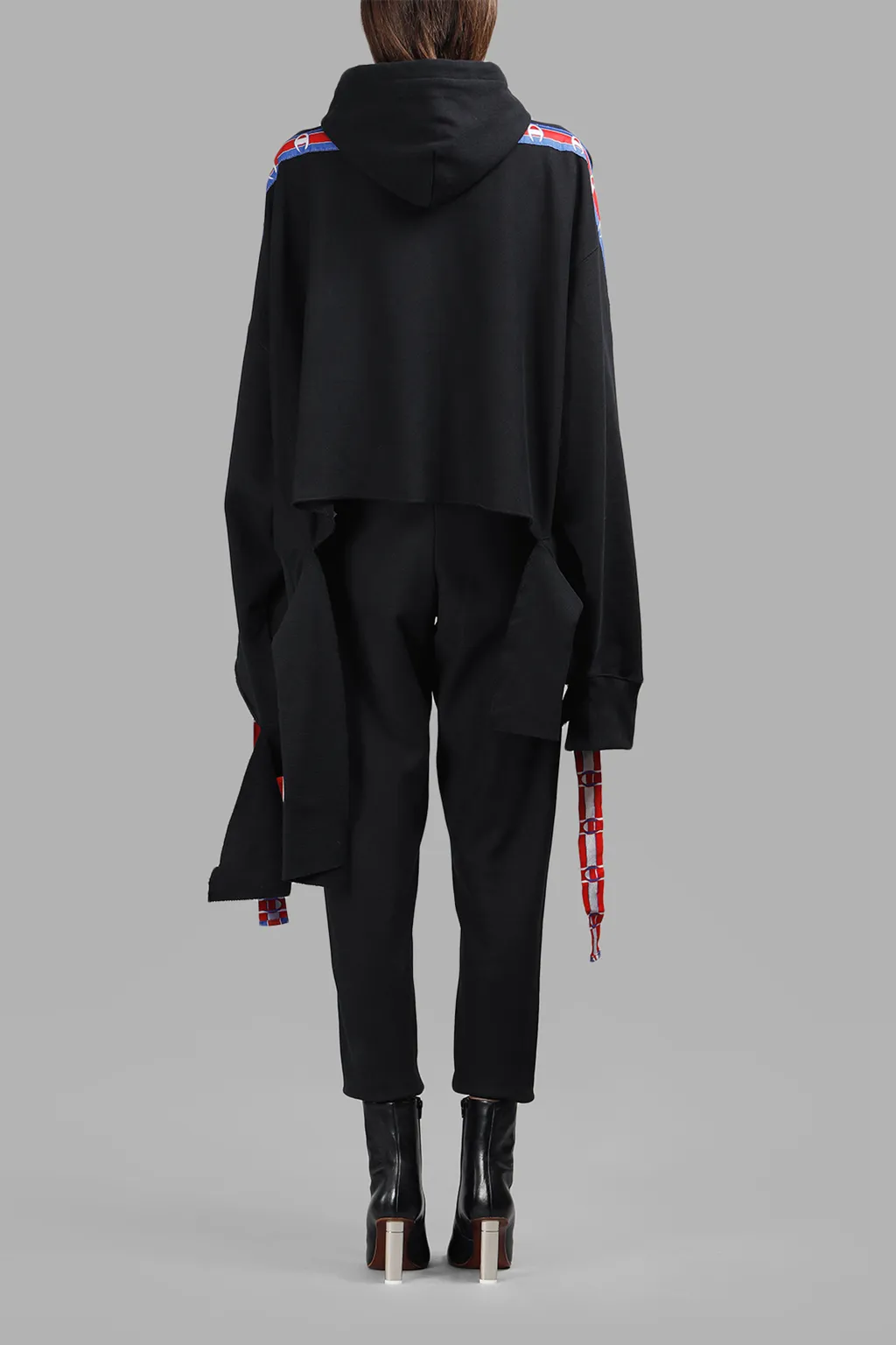 Black Champion Tapes Hoodie