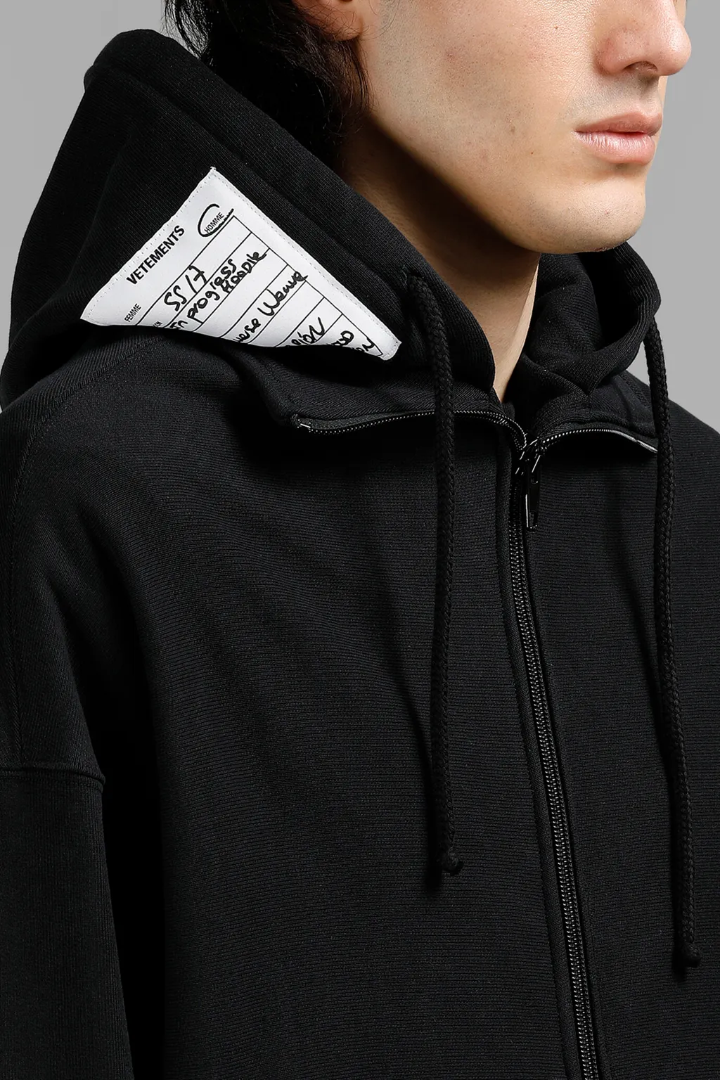 Black Zip Champion Hoodie