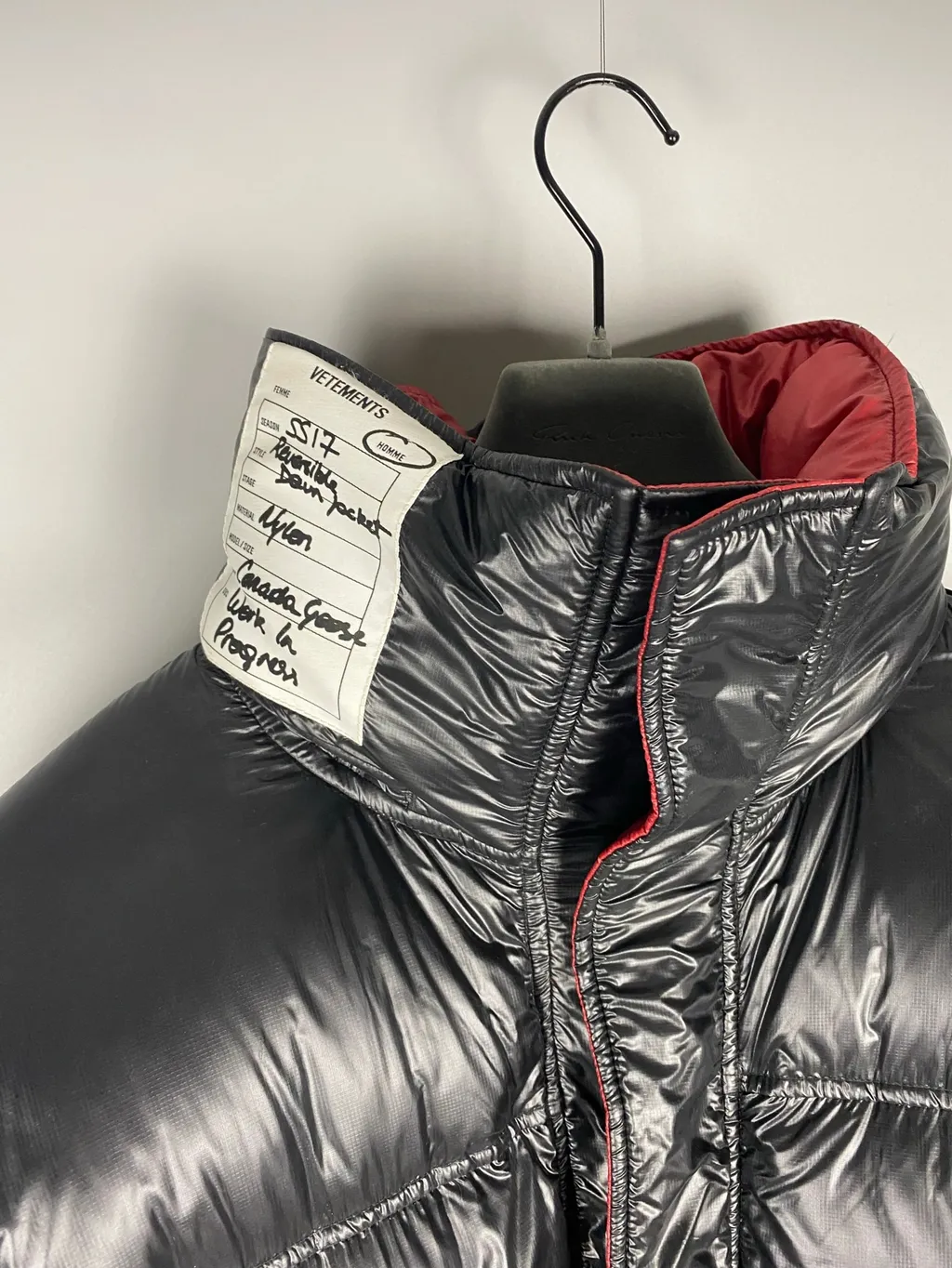 Vetements X Canada Goose Reversible Puffer Jacket