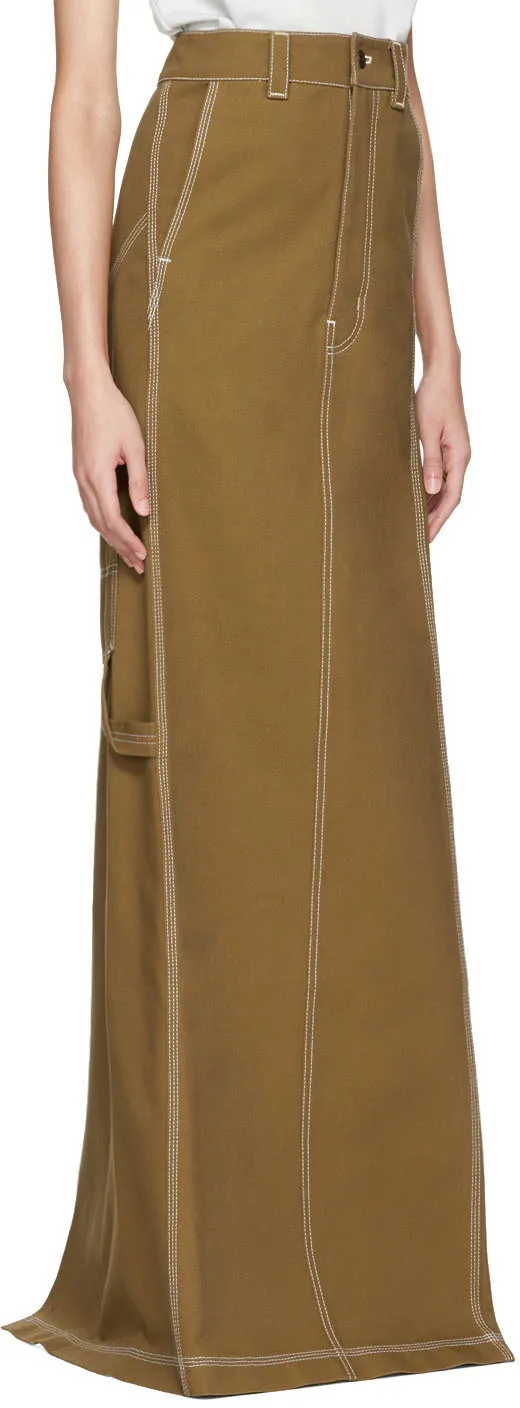 Vetements X Carhartt Cargo Maxi Skirt