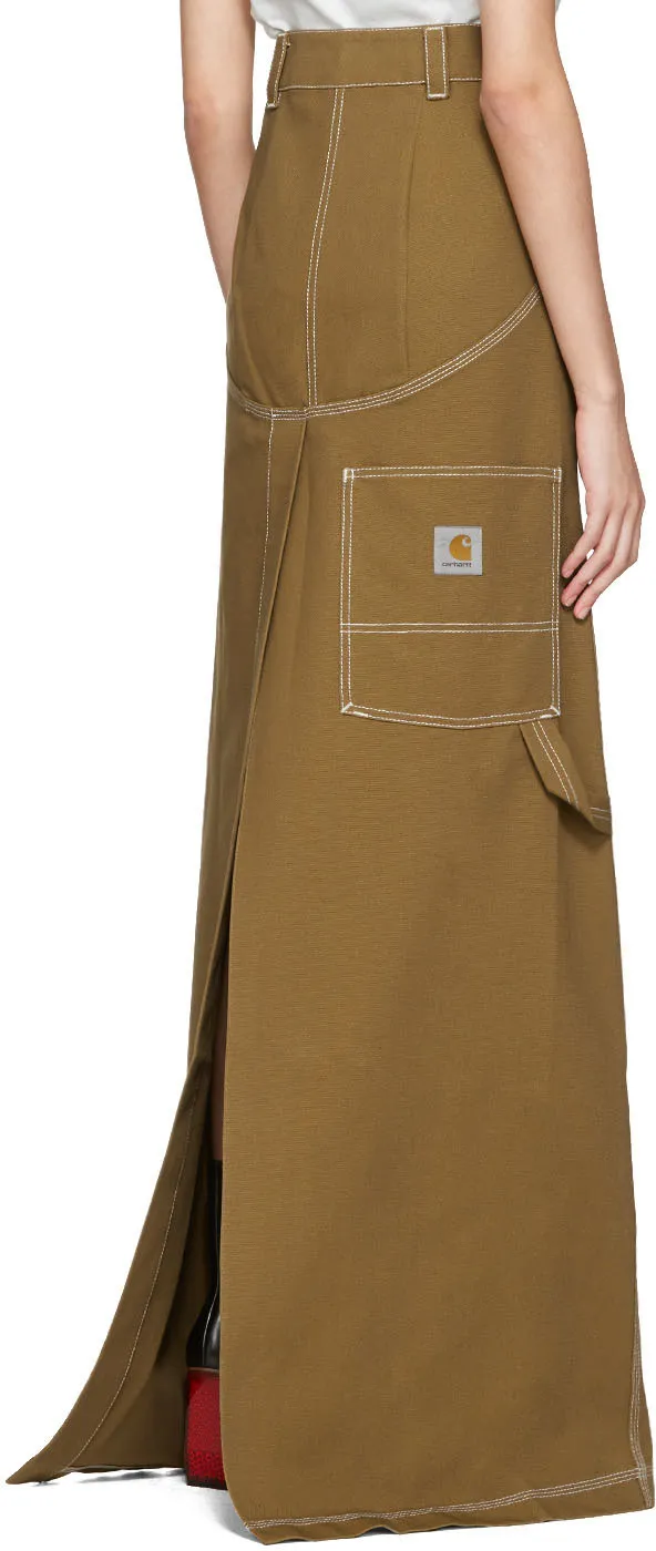 Vetements X Carhartt Cargo Maxi Skirt