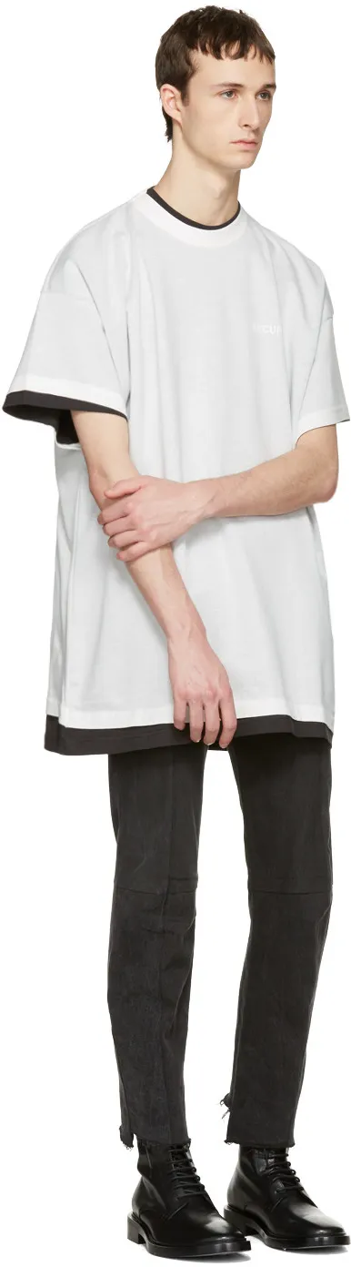 White Double Securite Tee