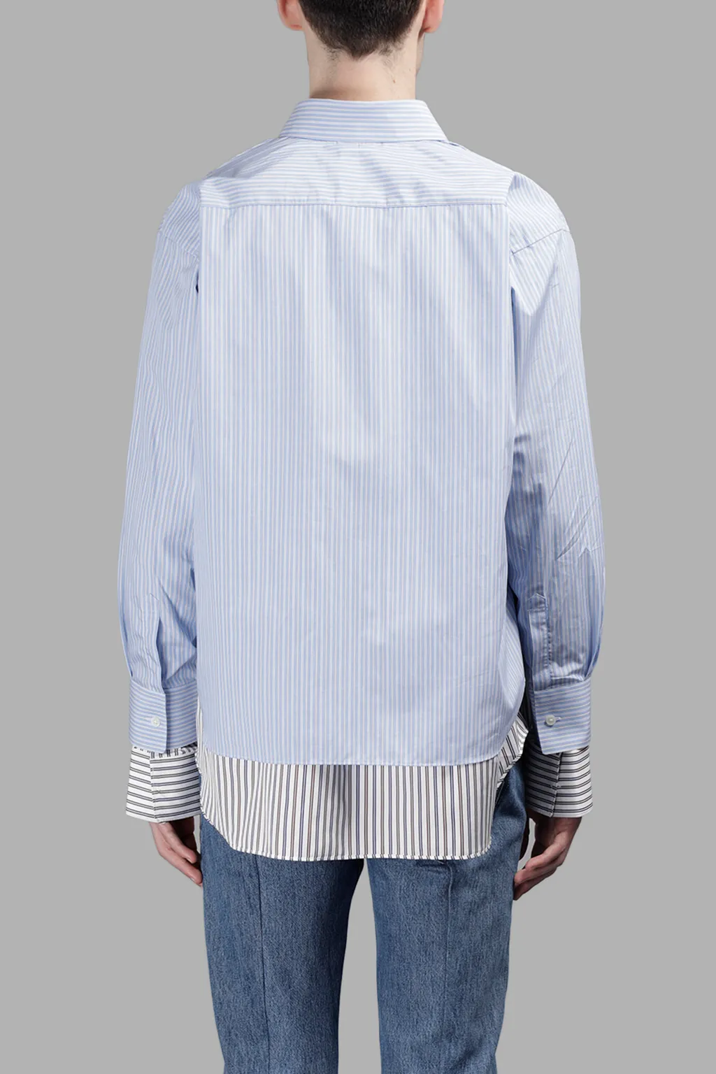 Double Stitched Striped Shirt