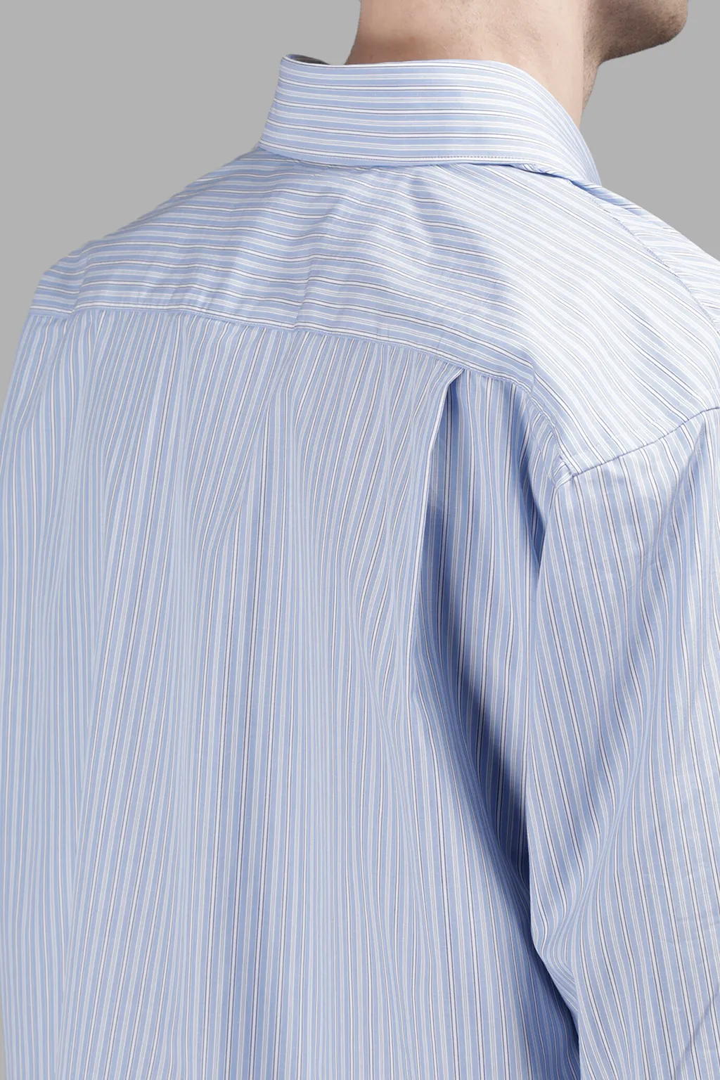 Double Stitched Striped Shirt