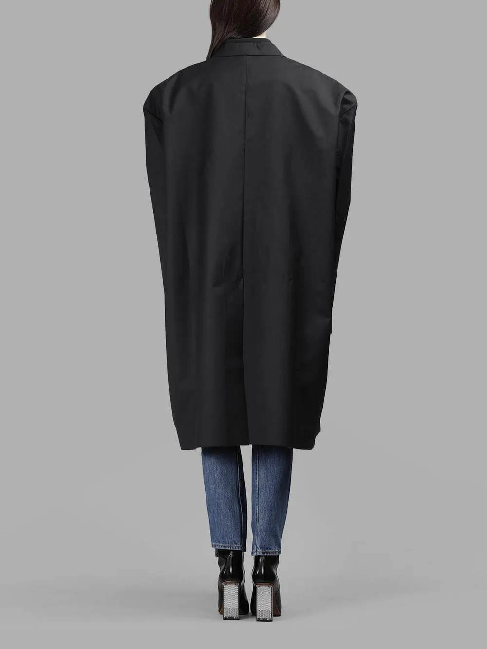 Oversized Double-Breasted Coat