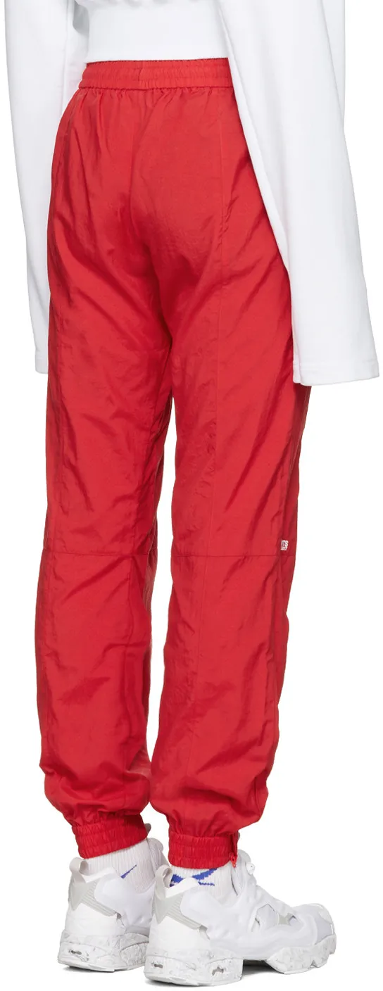 Red Track Pants