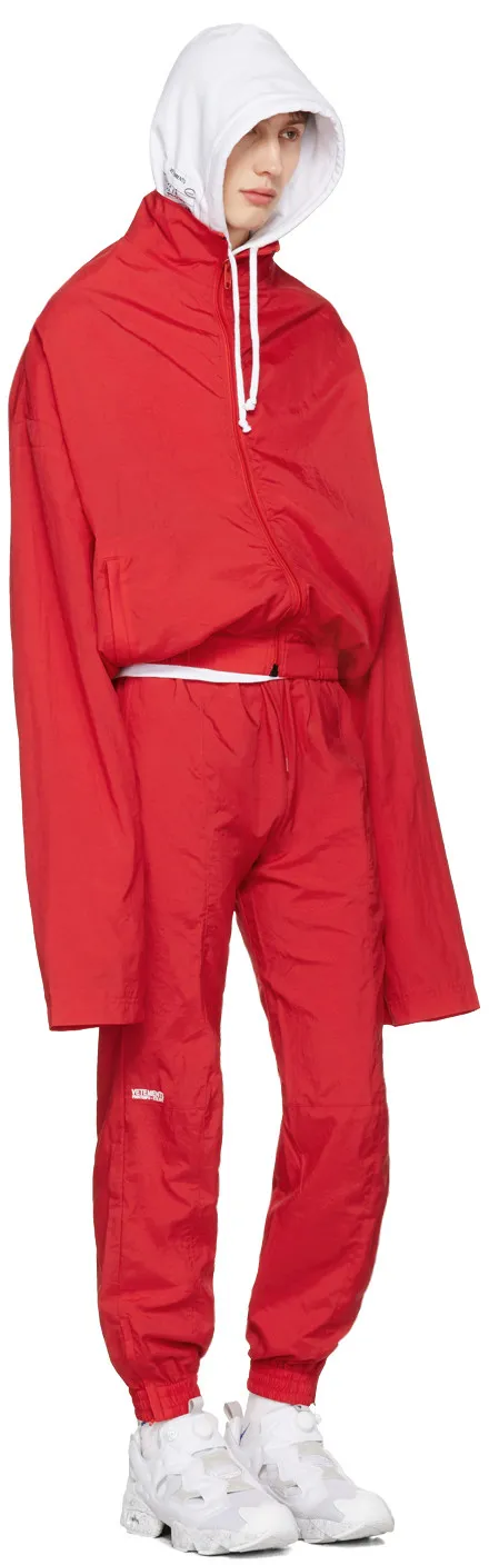 Red Track Pants
