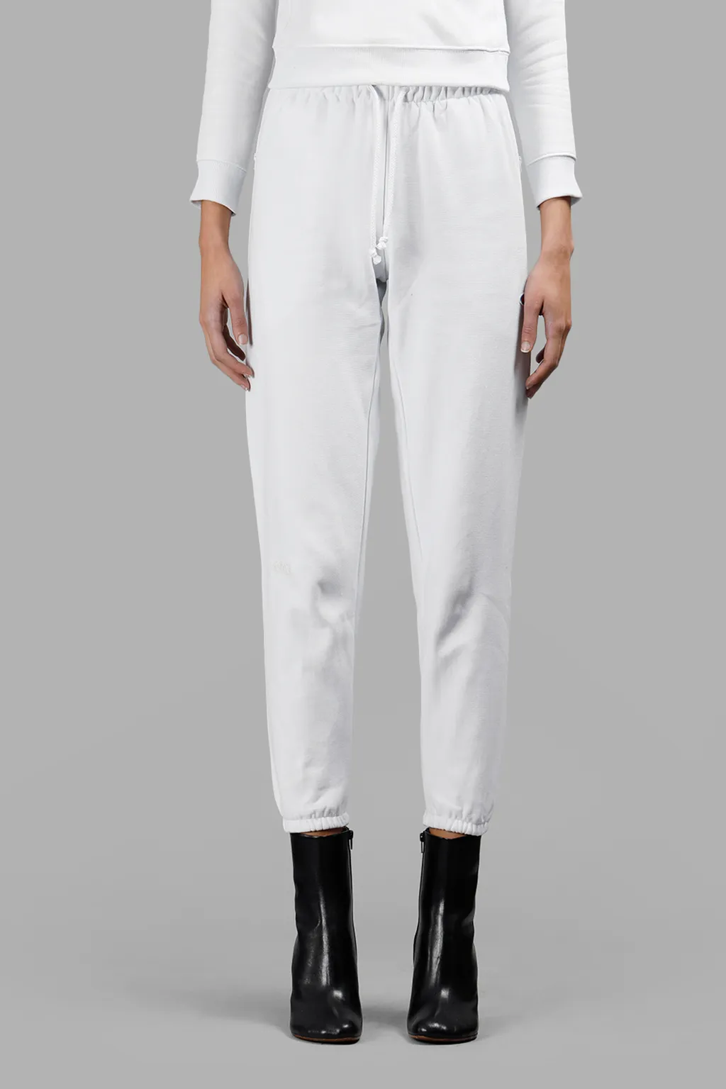 White Champion Sweatpants