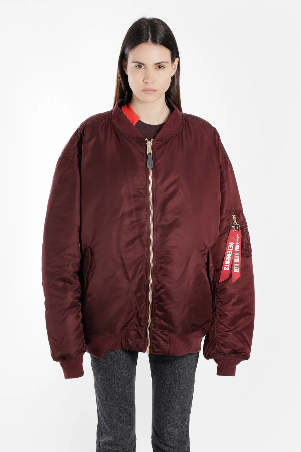 Oversized Bomber Jacket