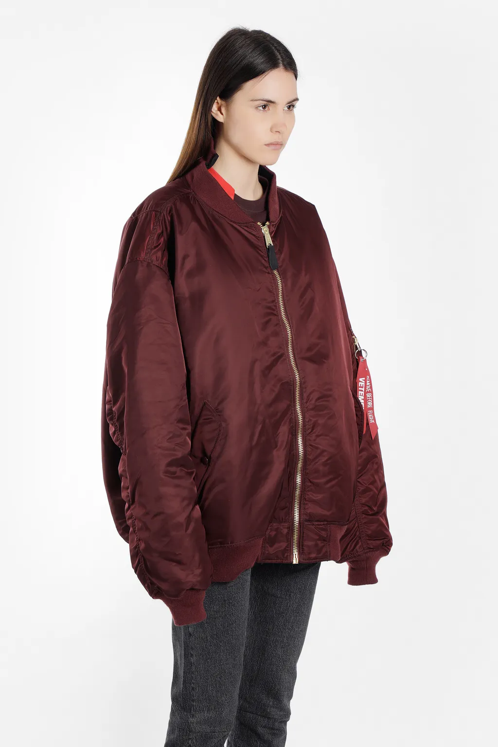Oversized Bomber Jacket