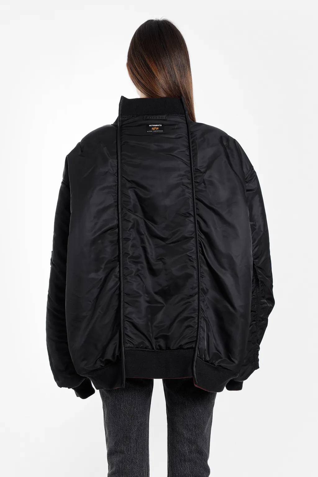 Oversized Bomber Jacket