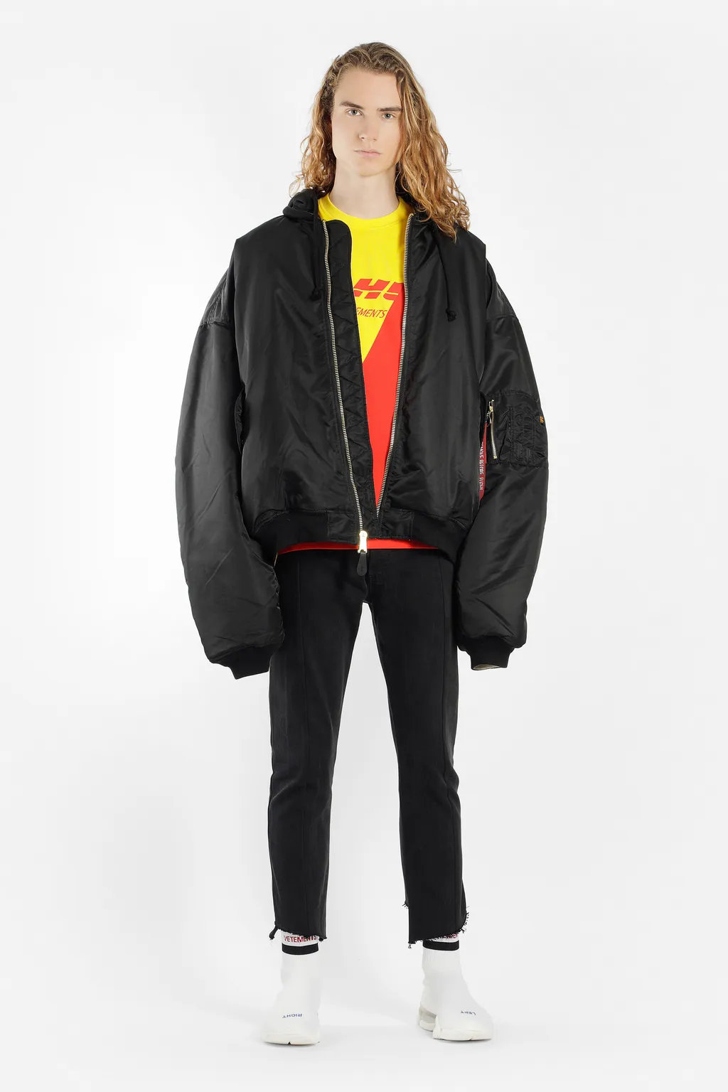 Alpha Emoji Bomber Jacket