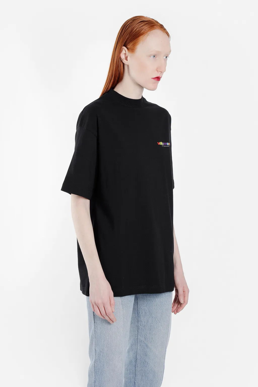 Black Multicolor Logo T-Shirt