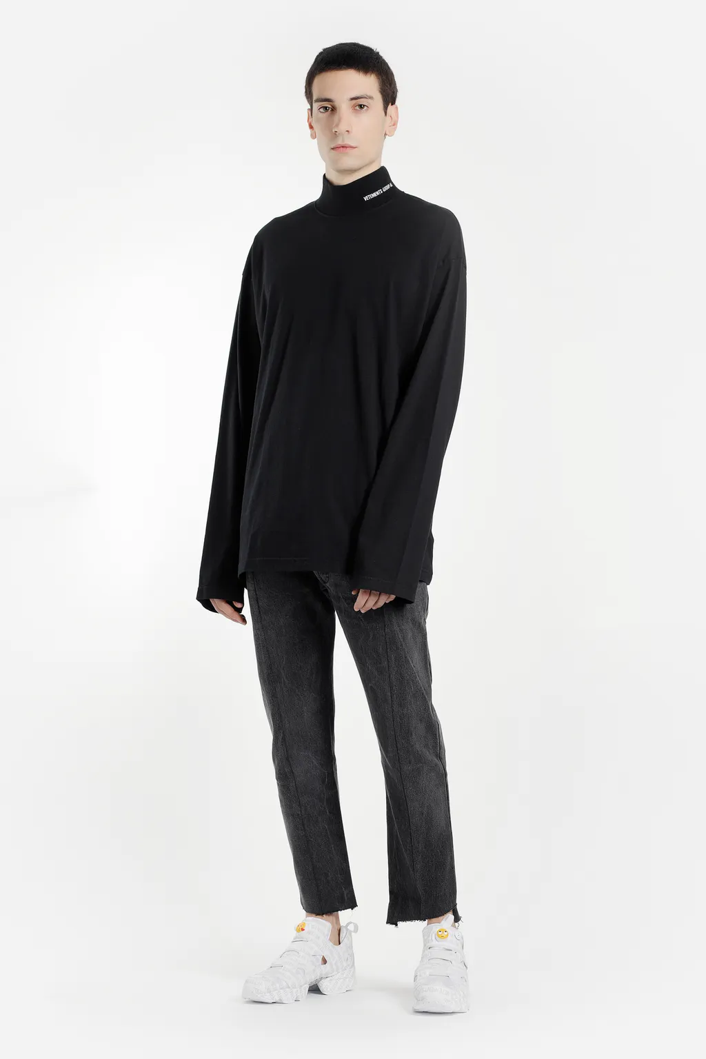Black Reworked Jeans