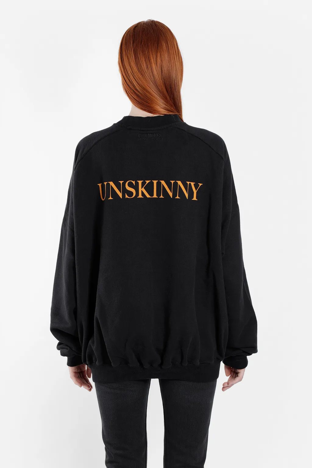 Black Unskinny Sweatshirt
