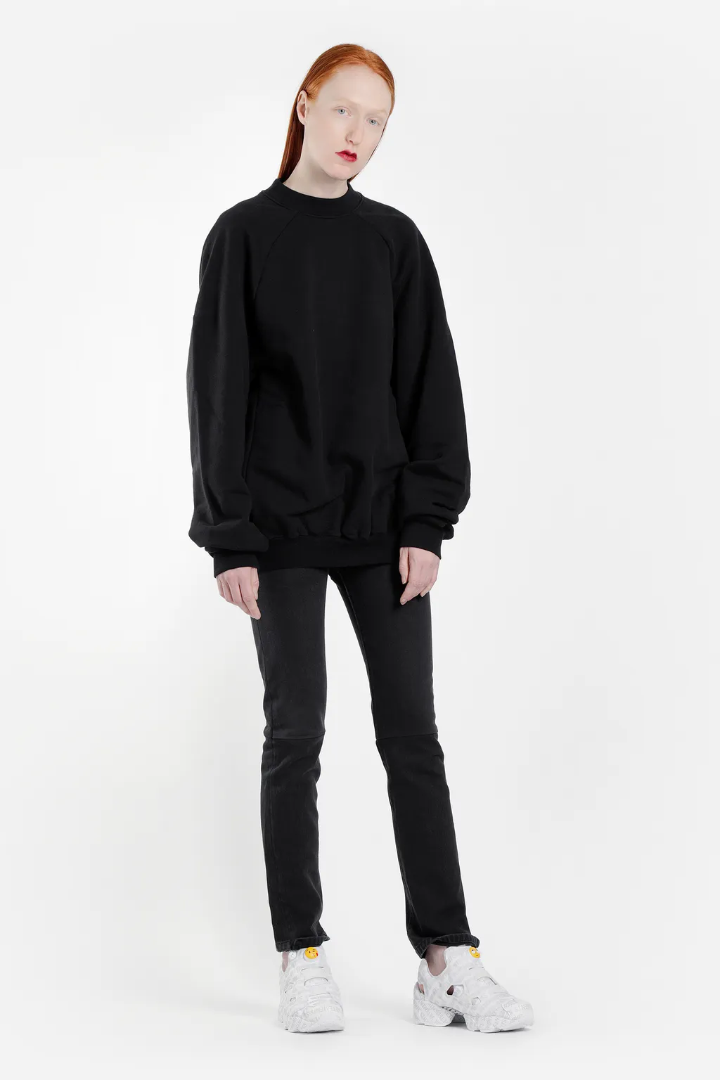 Black Unskinny Sweatshirt