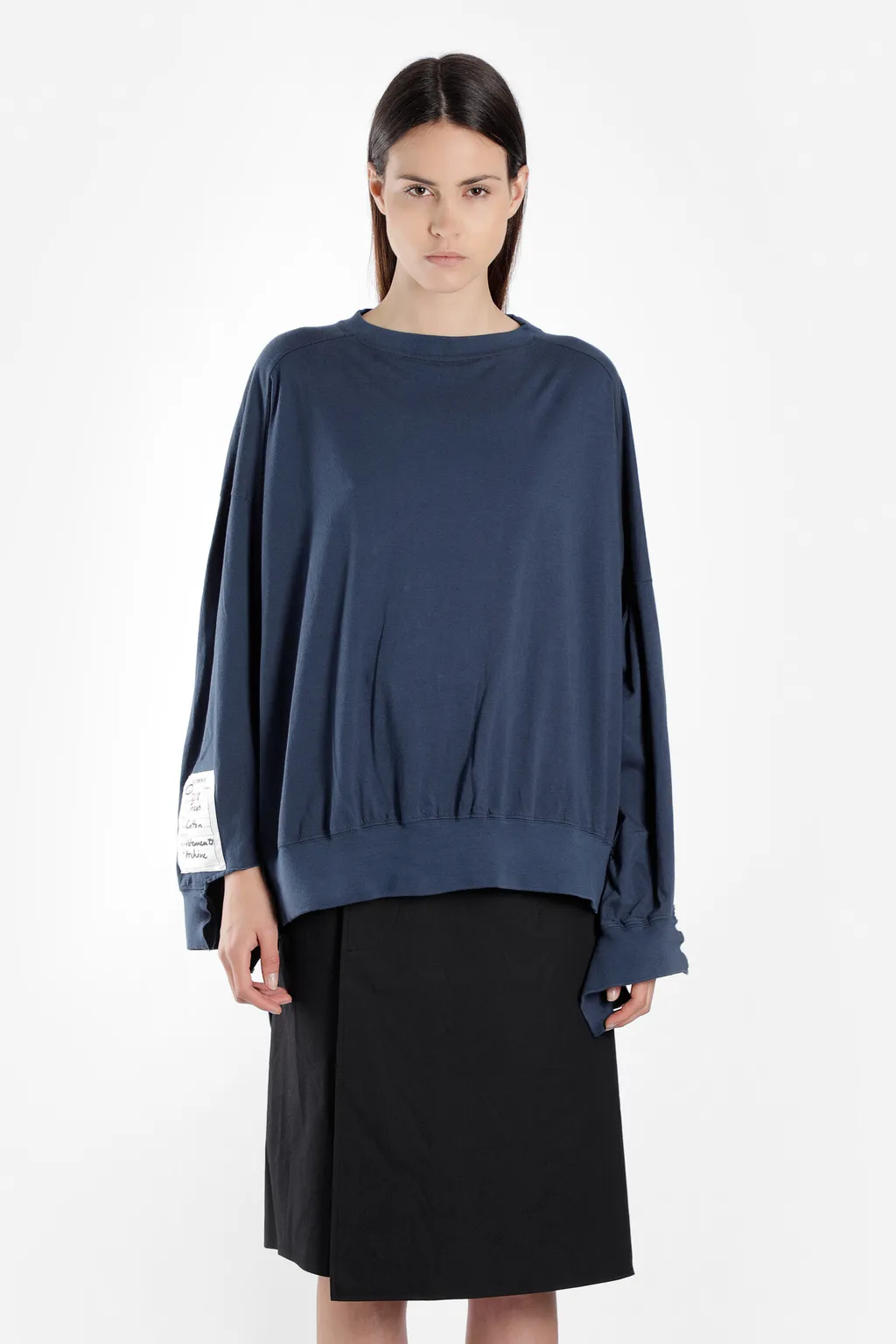 Blue In Progress Oversized Sweatshirt