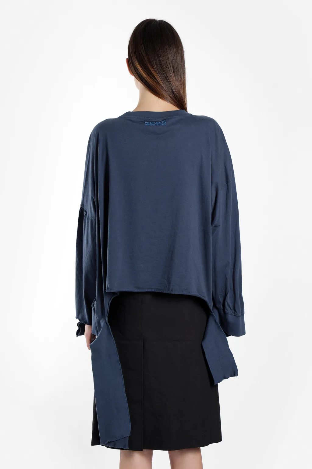 Blue In Progress Oversized Sweatshirt