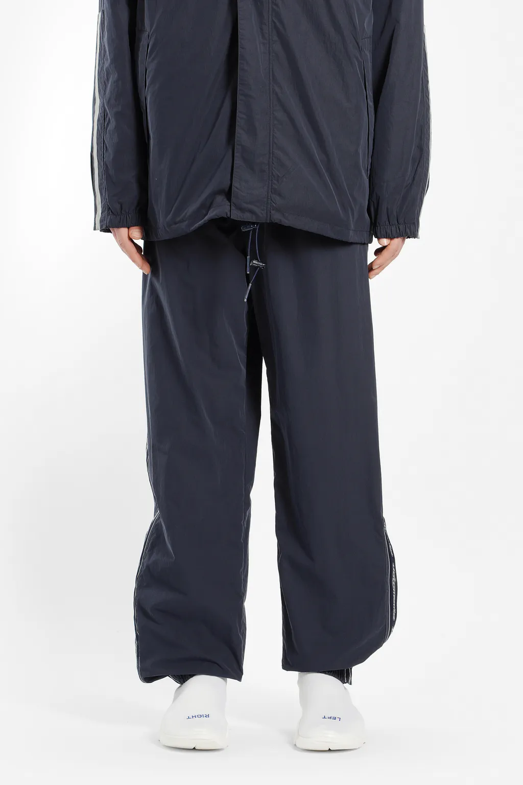 Blue Logo Tape Trackpants