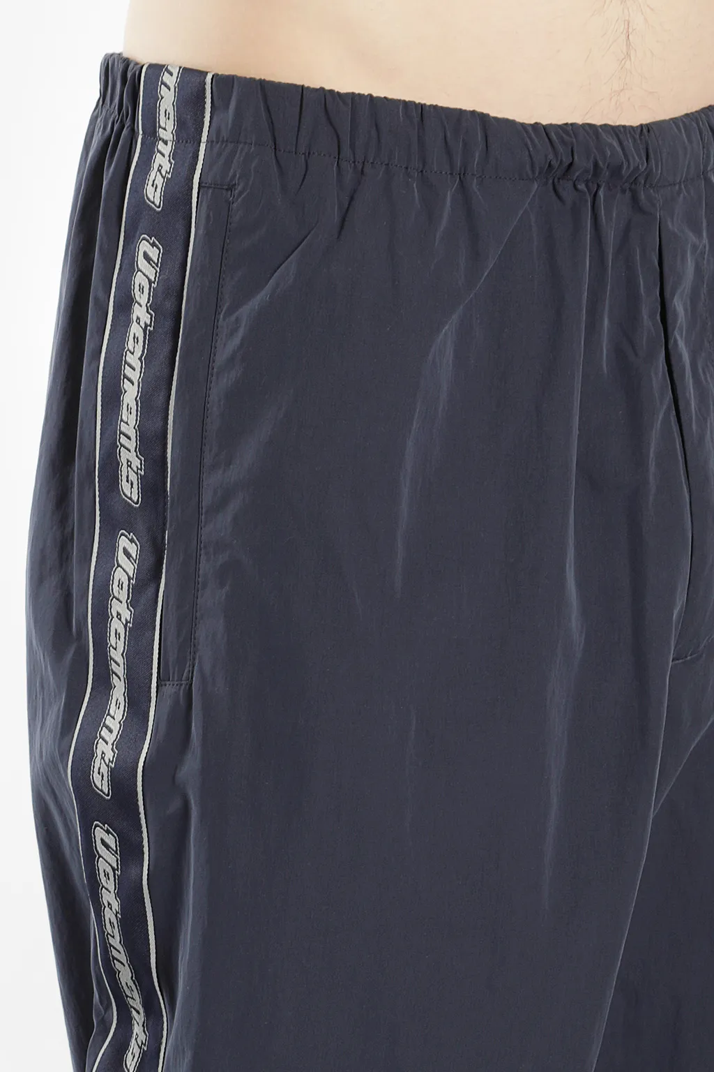 Blue Logo Tape Trackpants