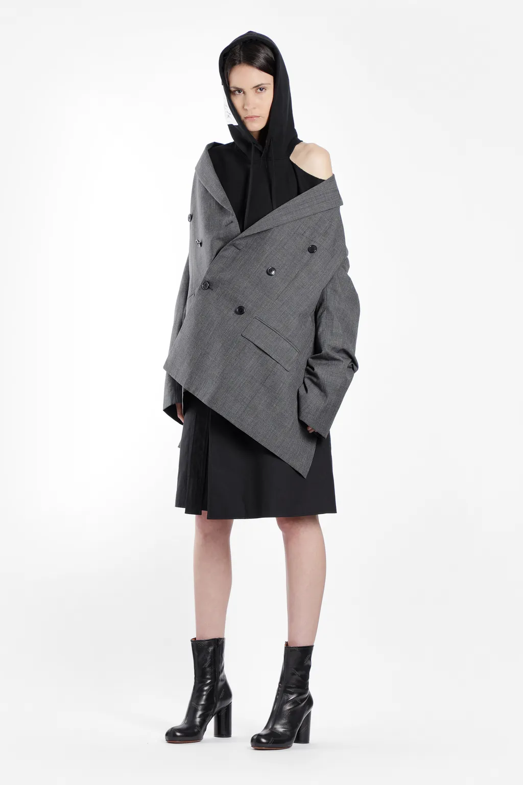 Cutout Elbow Hoodie