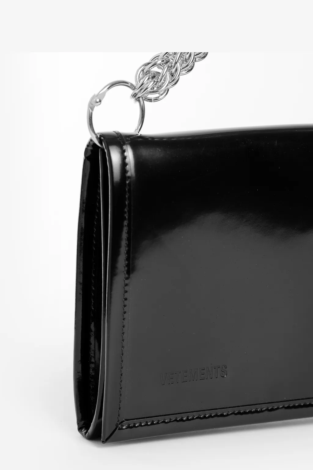 Eastpak Patent Leather Clutch Bag