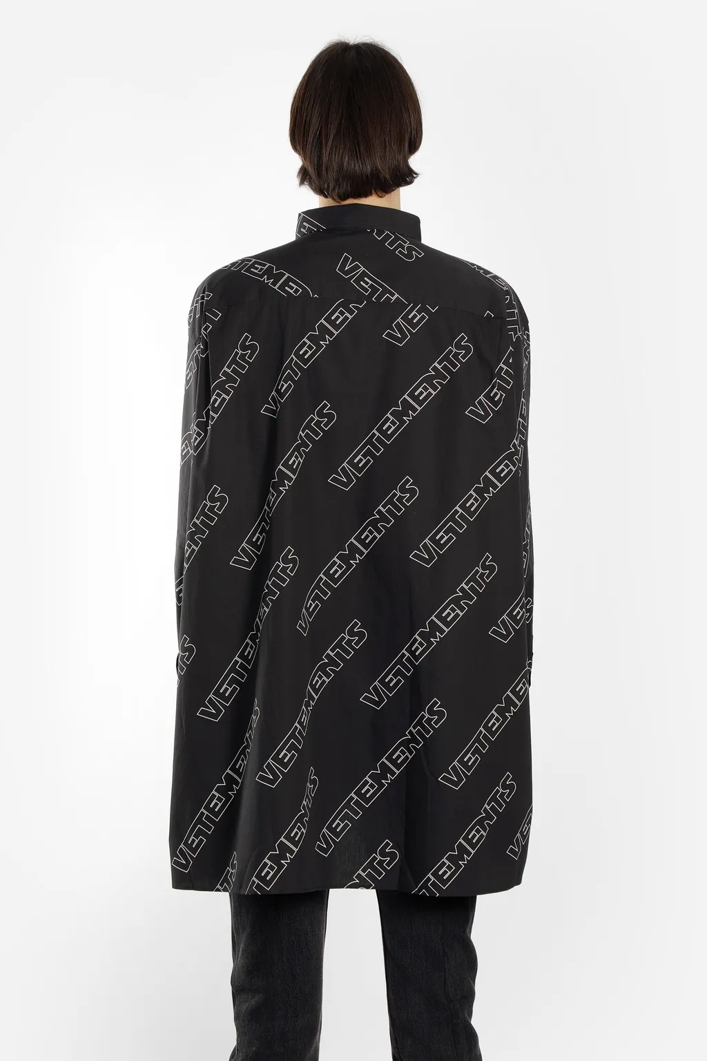 Monogram Black Logo Shirt