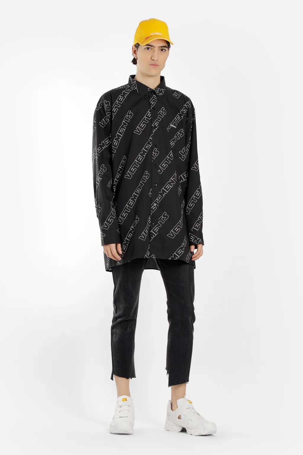 Monogram Black Logo Shirt