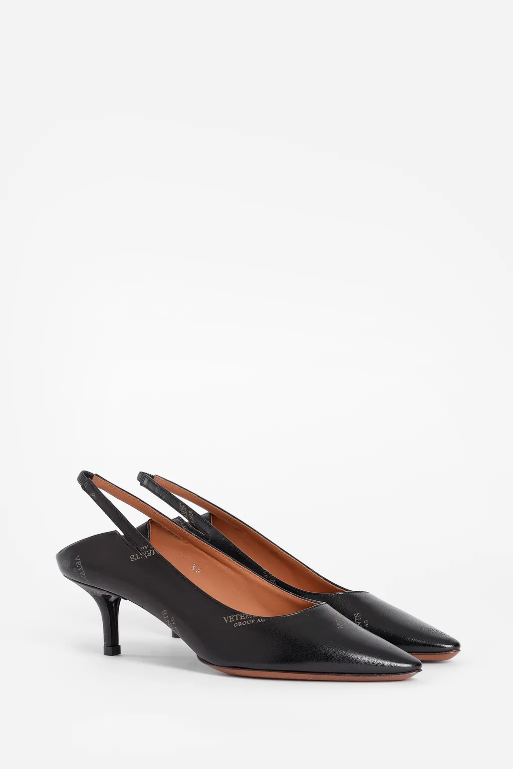 Monogram Slingback Pumps